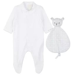 Ensemble pyjama et doudou UNISEXE Blanc