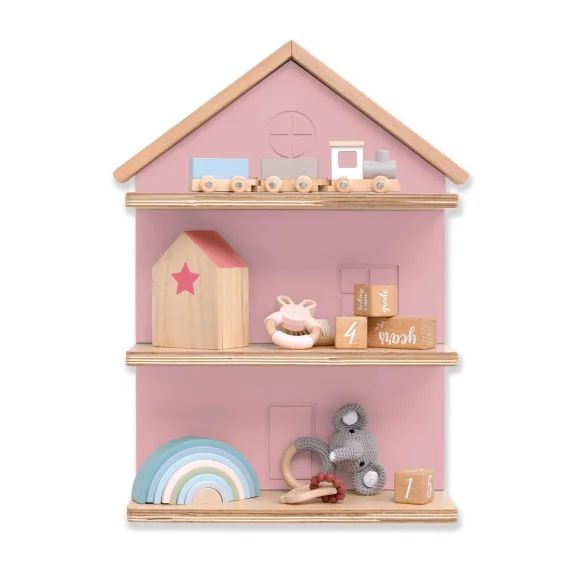Étagère Murale Maison Quartz Rose
