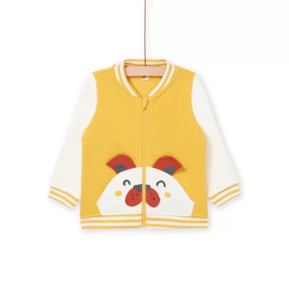 Veste À Animation Chien – Jaune