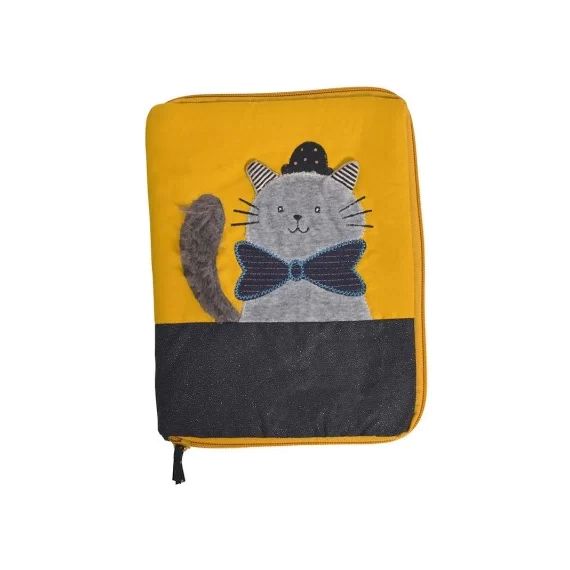 Protège carnet de santé chat Fernand Les Moustaches