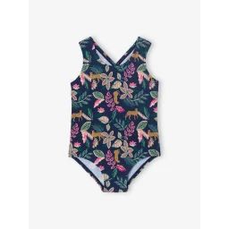 Maillot de bain 1 pièce imprimé bébé fille Capsule famille encre