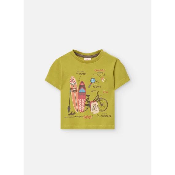 T-shirt Tricot Vert