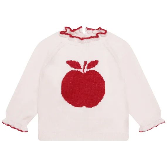 Pull en tricot Fille Rose