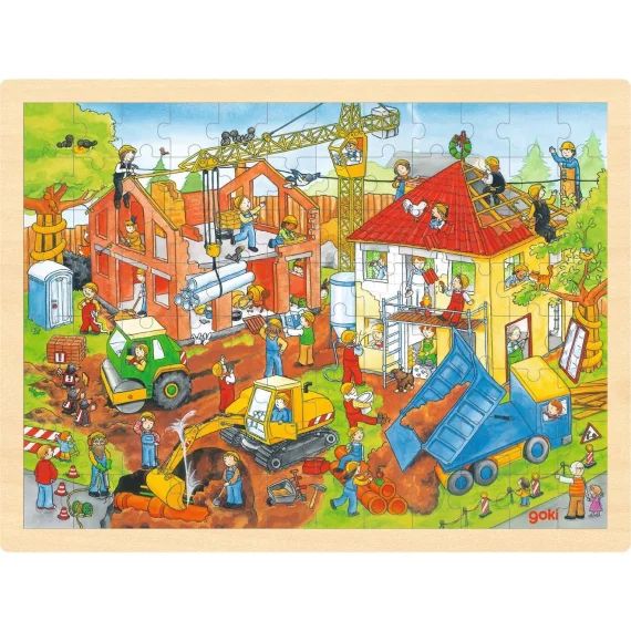 Puzzle Chantier Beige