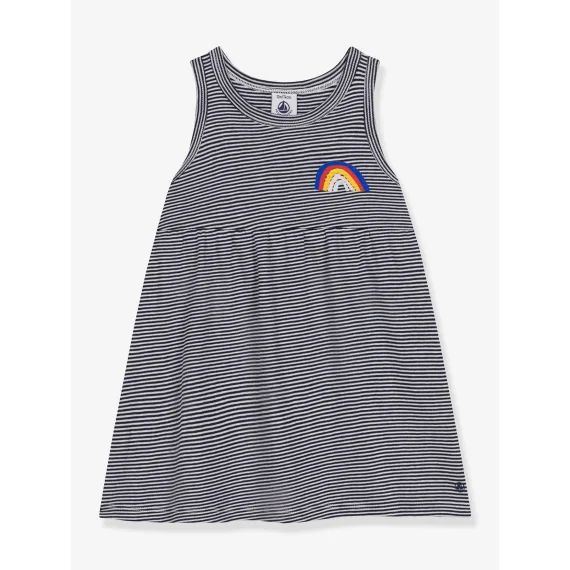 Robe sans manches bébé PETIT BATEAU bleu