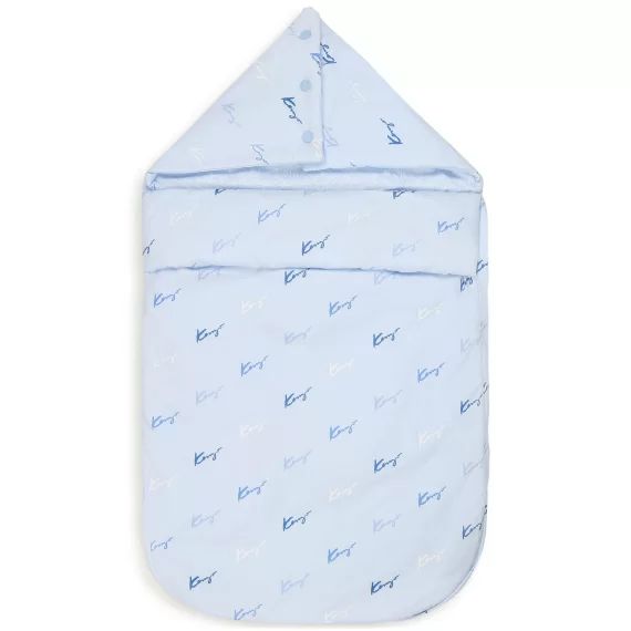 Nid d&rsquo;ange en coton UNISEXE Bleu