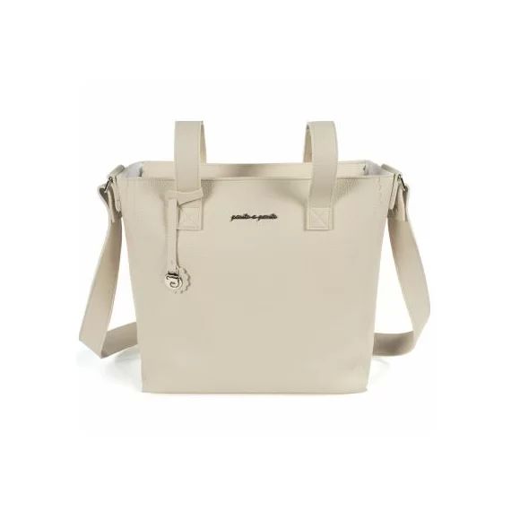 Petit sac à langer à anses Maria beige biscuit