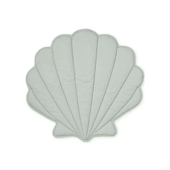 Tapis de jeu coquillage vert sauge
