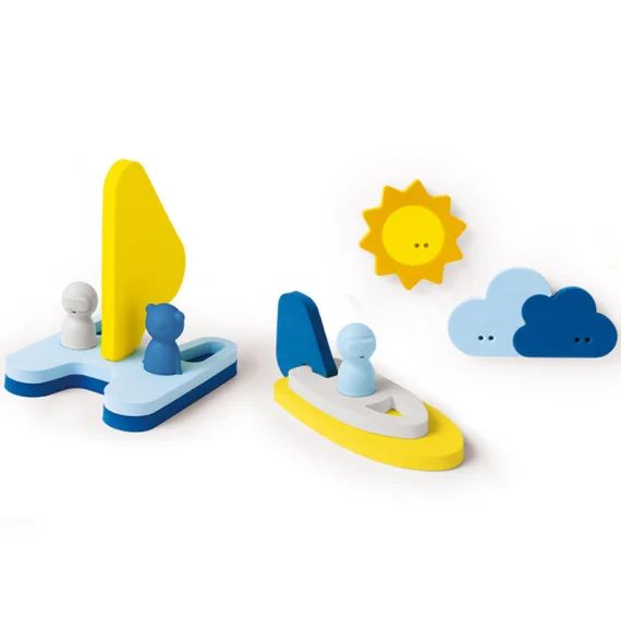 Puzzle de bain 3D bateau Mettre les voiles