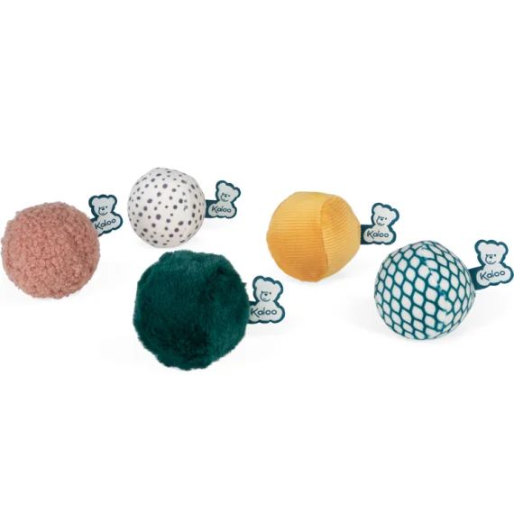 Lot de 5 balles sensorielles Stimuli