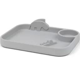 Assiette à compartiments Peekaboo Deer friends gris