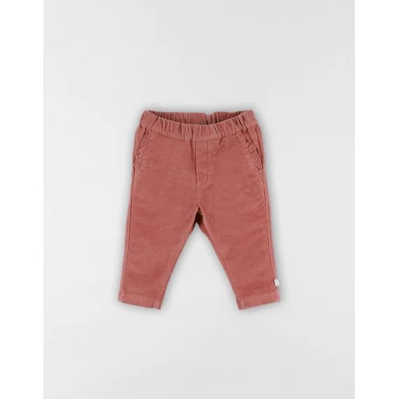 Pantalon Velours Côtelé Rose