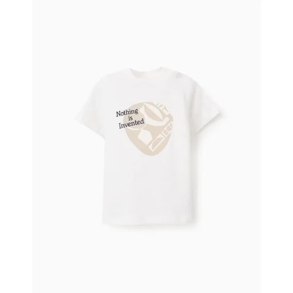 T-shirt De Coton Blanc