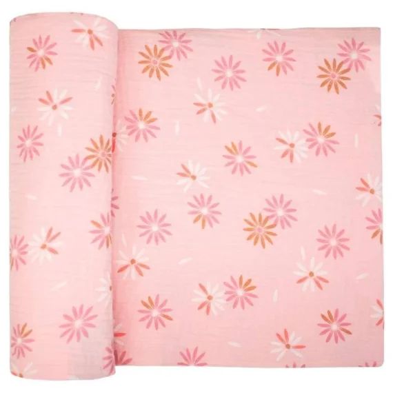 Maxi Lange En Gaze De Coton Rosella Rose