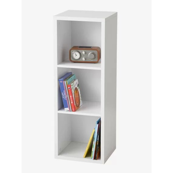 Meuble 3 cases blanc