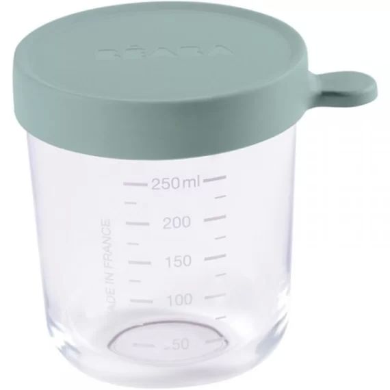 Portion Verre 250ml Béaba – Eucalyptus