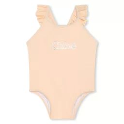 Maillot de bain une pièce Fille Beige