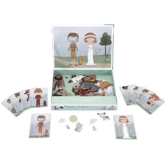 Jeu Magnétique Vert, Gris