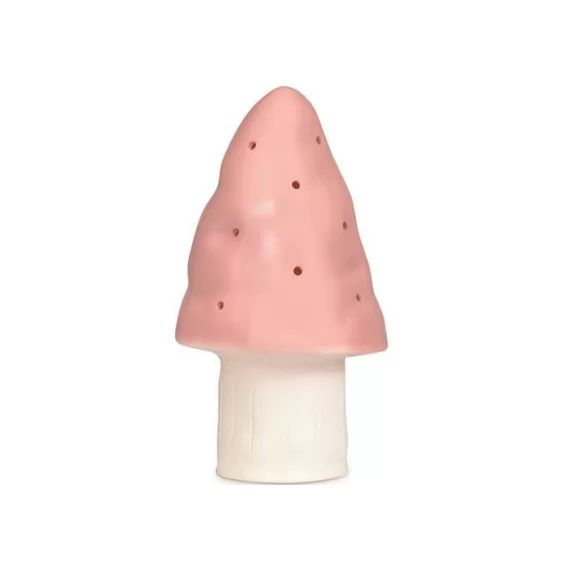 Lampe veilleuse champignon rose (28 cm)