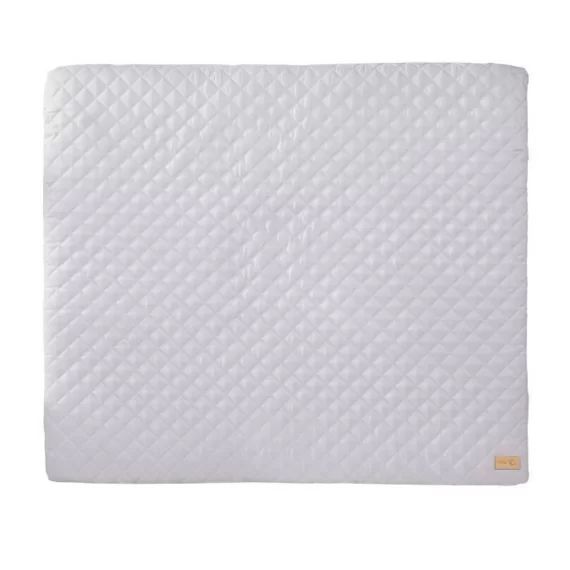 ROBA Matelas à Langer roba Style – 85 x 75 cm – Imperméable – Doux et Facile à Nettoyer – Gris Argenté gris