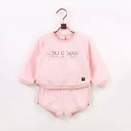 Short éponge Fille Rose