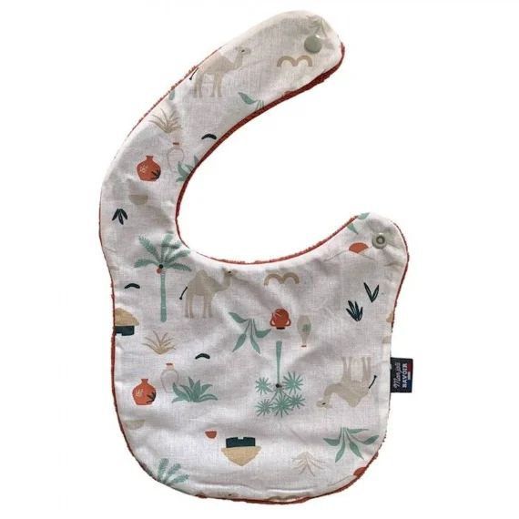 Bavoir nourrisson – Oasis beige