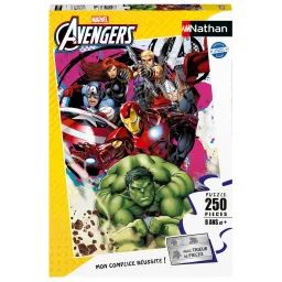 Puzzle Les Avengers En Action 250 Pcs Blanc