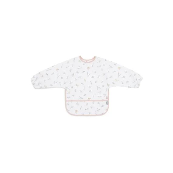 Bavoir À Manches Imperméable Blanc