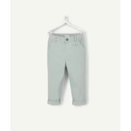 Pantalon chino bébé garçon vert –  – Soldes