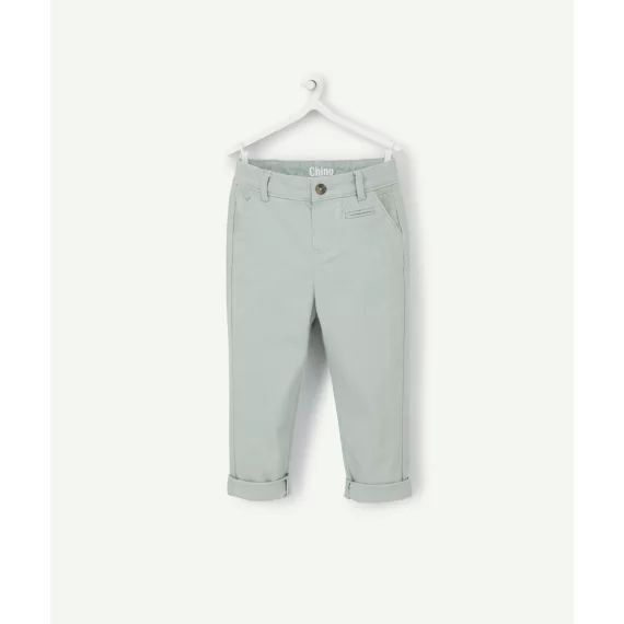 Pantalon chino bébé garçon vert –  – Soldes