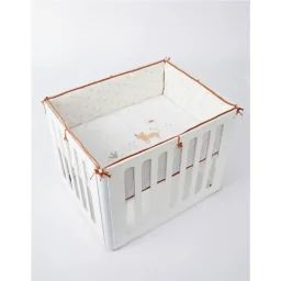 Tapis De Parc – Noukie&rsquo;s – Babou & Kendi – Blanc – Bébé – Mixte Blanc