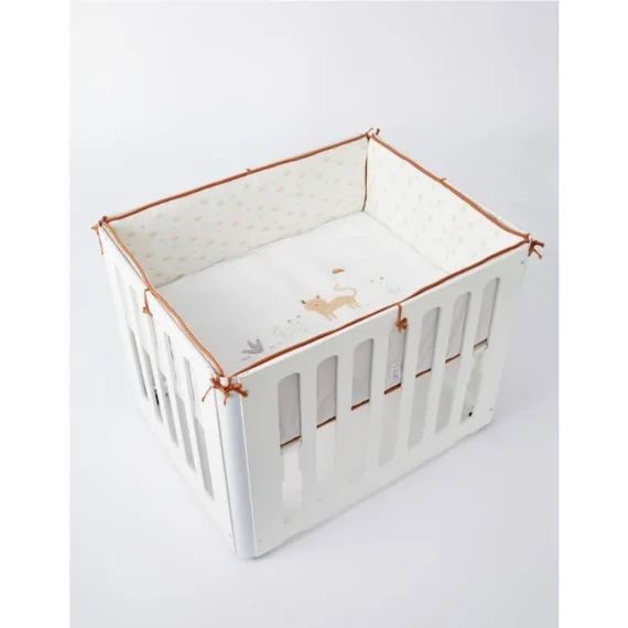 Tapis De Parc – Noukie&rsquo;s – Babou & Kendi – Blanc – Bébé – Mixte Blanc