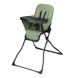 Chaise Haute Bébé Ultra Compacte Mallow Mineral Green