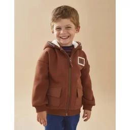 Sweat à capuche Sweatoloudoux® marron