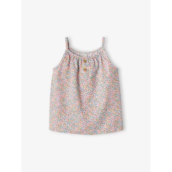 Débardeur fines bretelles bébé multicolore