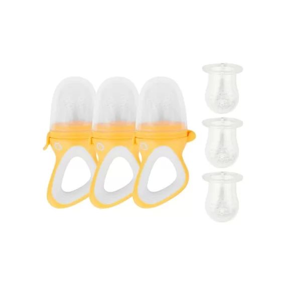 Lot de 3 sucettes grignoteuses