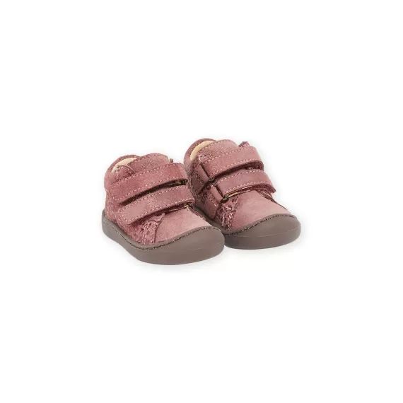 Botillons En Cuir Fantaisie – Bordeau