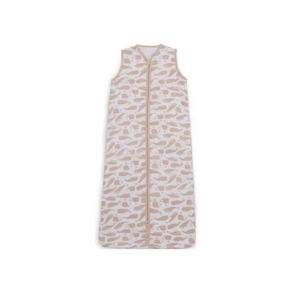 Gigoteuse légère Whales Pale Pink TOG 0,5 (70 cm)