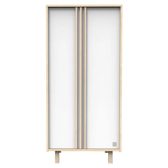 Armoire 2 Portes Blanc
