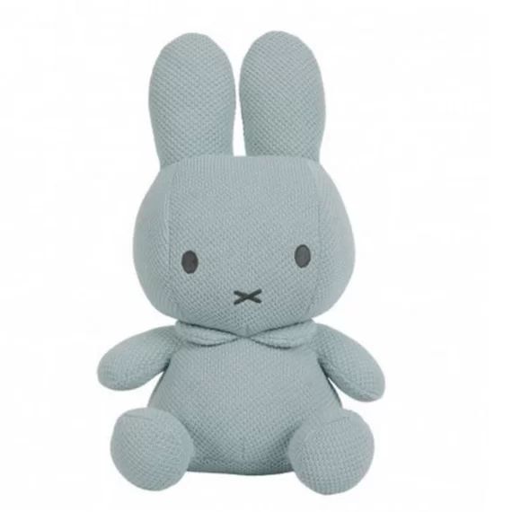 Peluche lapin Miffy – Tricot – 32 cm vert