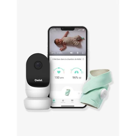 Babyphone intelligent Monitor Duo 2 OWLET menthe