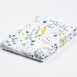Maxi lange en coton bio Yukari (120 x 120 cm)