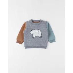 Pull En Tricot, Ours Gris