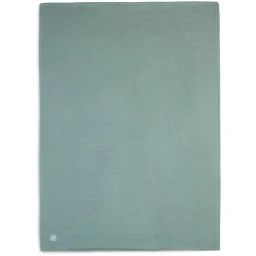Couverture polaire Basic Knit Forest Green (75 x 100 cm)