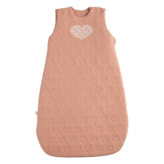 Gigoteuse Douillette Bébé En Coton Matelassé Rose
