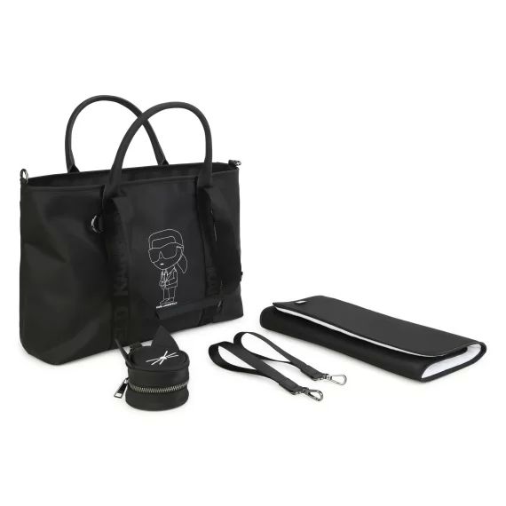 Sac à langer complet UNISEXE Noir