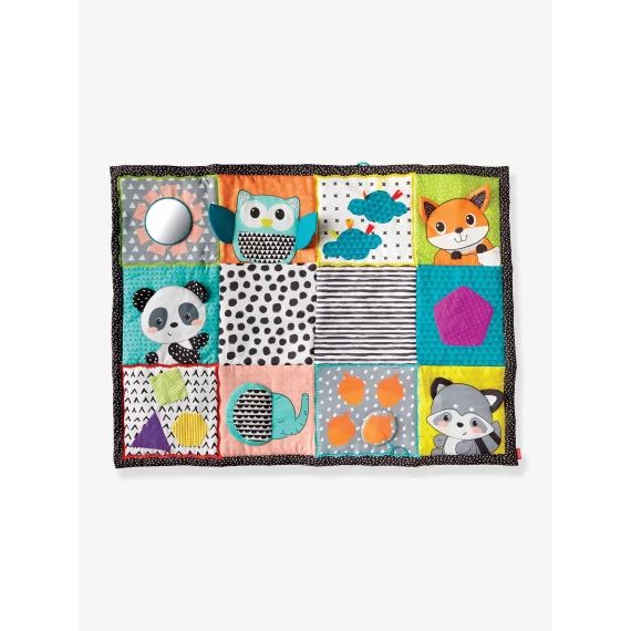 Tapis de jeu multi activités sensoriel Géant Infantino vert