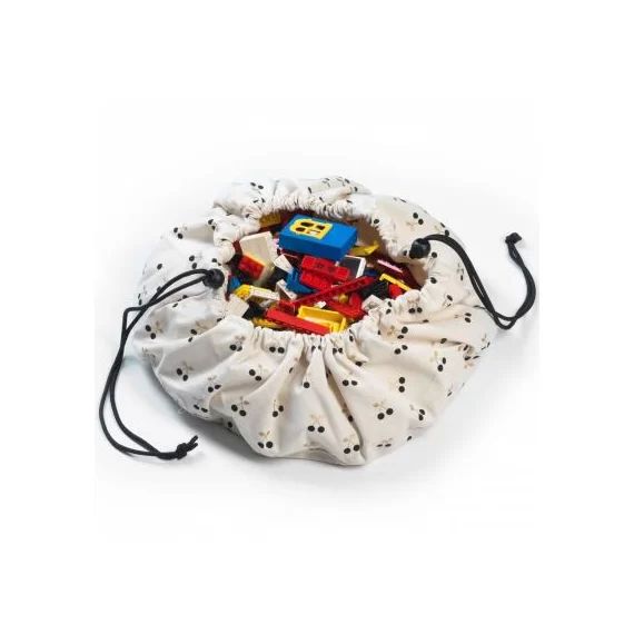 Sac à jouets 2 en 1 Mini cerise doré