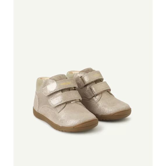 Baskets macchia bébé fille gris fumé