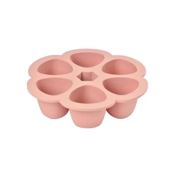 Moule de congélation multi portions silicone rose (6 x 150 ml)